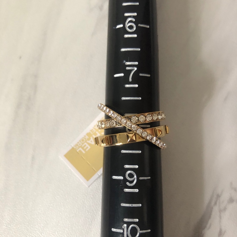 NWT Michael Kors Multi-Layered Ring - Picture 3 of 5